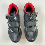 Peloton Unisex Cycling Shoes Black Red With Cleats Size 38 Photo 1