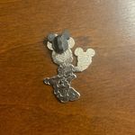 Disney ⭐️ Minnie Mouse Holding Silver Blue Mickey Mouse Ears Lanyard Trading Pin Photo 2