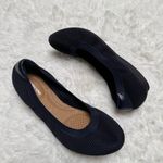 Lands' End Lands’ End Navy Blue Ballet Flats Size 7 Photo 2