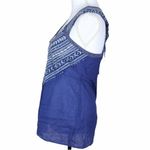 Free People  Beaded Lace Up Cut Out Top Size XS Photo 2