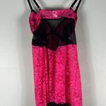 Linea Donatella  Pink Lace Babydoll Dress Photo 3