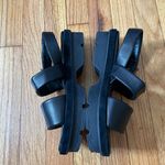 Vince NWOT Bowie-B Slingback Lug Sandals Leather chunky platform minimalist whimsygoth Slingback lightweight Photo 3