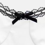 ZARA  dress mini ruffled corset lace trim white summer vacation casual Photo 8