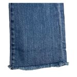 AYR  Medium Blue Straight Leg The Pop Frayed Raw Hem Jeans 33 Photo 10
