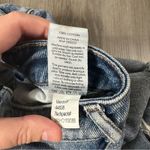 PacSun Mom High Rise Light Wash Distressed Straight Leg Cropped Jeans Size 25 Photo 6