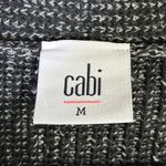 CAbi Cloak Cardigan Womens M Charcoal Gray pen Front Knit Longline Minimalist Photo 5