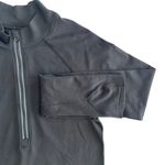 Lululemon Swiftly Tech 1/2 Zip 2.0 *Cool Size 4 Black Graphite Grey Crop Top Photo 2