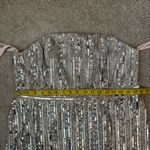 Mac Duggal  93831 Embellished Strapless Sheath‎ Dress Silver Beige 14 Photo 10