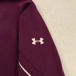 Under Armour Loose Fit Plum Purple Tennis Track Full Zip Eagle Jacket Womens M. Photo 1