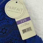 Parfait Sapphire Blue Lace Unlined Wire Free Bralette Bra 32D P5951 New Size undefined Photo 1