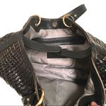 Cole Haan leather openweave tote/shoulder hobo bag Photo 10