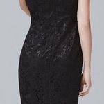 White House | Black Market  black lace‎ sleeveless midi dress size 2 Photo 1