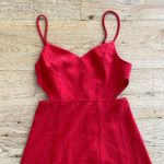 Show Me Your Mumu Claire Cut Out Dress in Red Photo 2