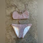 Xhilaration Striped Bikini Set Fourth of July Holiday Photo 2