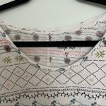 Loft  •Floral Short Sleeve V-
Neck Top, Size Small Photo 1