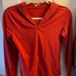 J.Crew  Women's Red Hoodie Top Photo 1
