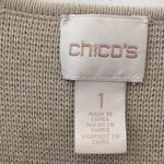 Chico's FINAL MARKDOWN Chico’s Ornately Beaded Single-Closure Sweater (1) ≈ S or 8 Photo 4