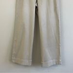 Spanx  Stretch Twill High Rise Wide Leg Crop Trousers Size M Photo 5