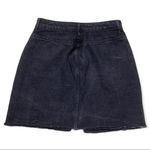 Missguided Denim Skirt Black Size 4 Mirco Mini Bratz High Waisted Shark Bite Photo 2