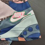 Colorful Print Short Sleeve Cropped Tee Size Medium Nike Icon Tee Photo 8