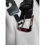 Mens Black Leather Belt Size 60” Photo 2