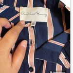 Charles Henry
Short Sleeve Stripe Button Down Dress Photo 9