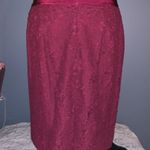 Ann Taylor  Size 10P Lace Pencil Skirt Photo 5