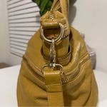 Kelsi Dagger  yellow gold soft leather hobo shoulder strap bag boho pebbled Photo 10