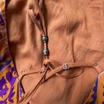 Ecoté Urban Outfitters Halter Top Mini Dress Open Back Magenta Orange Women’s 6 Photo 9