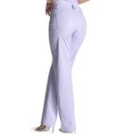 Naked Wardrobe  Croc Embossed High Waist Pants Lavender Wide‎ Leg Trousers Photo 1