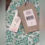 NYDJ Chico’s Cool Control Green Medallion-Print Skinny Ankle Jeans -Sz 14-NWT Photo 6