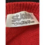 St. John Vintage  Saks Fifth Avenue‎ Red Size 8 Cardigan Jacket USA Photo 7