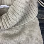 BCBGenerations Tan knit Fringe Trim Sleeveless Tunic Top S NEW Photo 4