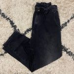 ZARA Black Paperbag Mom Jeans Photo 9