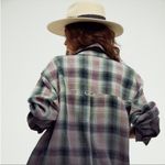 Free People Anneli Plaid Shirt Jacket Photo 2