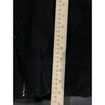 ZARA Black Teddy Fleece Jacket Cozy Zip-Up Outerwear Winter Warmth S D-17 Photo 4