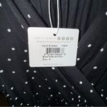 NWT Ingrid & Isabel Racerback Ruffle Skirt Maternity Maxi Black White Size Small Photo 4