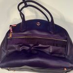 Lululemon Sweat the Day Away Purple Gym Bag Photo 4
