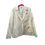 525 America  Born in Brooklyn womens Blazer Jacket chalk NWT Size Small Photo 2