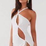 Peppermayo  Midnight Rhapsody Ruffle Mini Dress Size 6 Photo 0