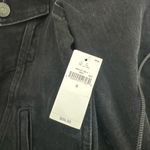 Gap Black Denim Puff Sleeve Jean Jacket Size Small NEW Photo 5