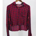 Abercrombie & Fitch Cropped Button Up Shirt Photo 0