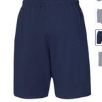 Russell Athletic Unisex Essential Jersey Cotton 10" Shorts with Pockets Photo 2