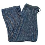 Victoria's Secret Victoria’s Secret Gray Silver Lounge Pj Bottoms Sz L Photo 0