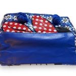 Disney Store Minnie Mouse Blue Glitter Daisy Plastic Tote Bag, Rare. Photo 6