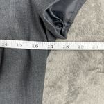 Tahari Arthur S Levine Gray Wide Collar Sheath Dress 4P Short Sleeve Career Photo 6