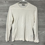 J. McLaughlin  Women’s‎ Size XS Off White Long Sleeve Top Casual Sweater Photo 0
