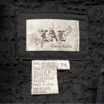 Live a Little Womens Black Military Jacket Size MP Utility Steampunk Y2K Photo 5