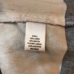 Banana Republic  Skirt A Line Pockets Linen Blend Lined Striped Navy Blue White 6 Photo 3