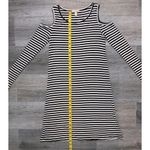 Gianni Bini Stripe Cold Shoulder Dress Size S Photo 6